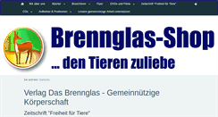 Desktop Screenshot of brennglas.com